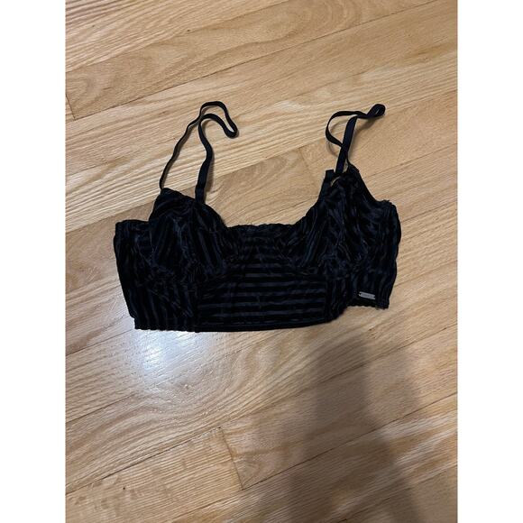 Gilly Hicks Velvet Bralette - Picture 1 of 3